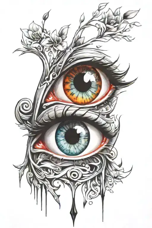The Eye Looking