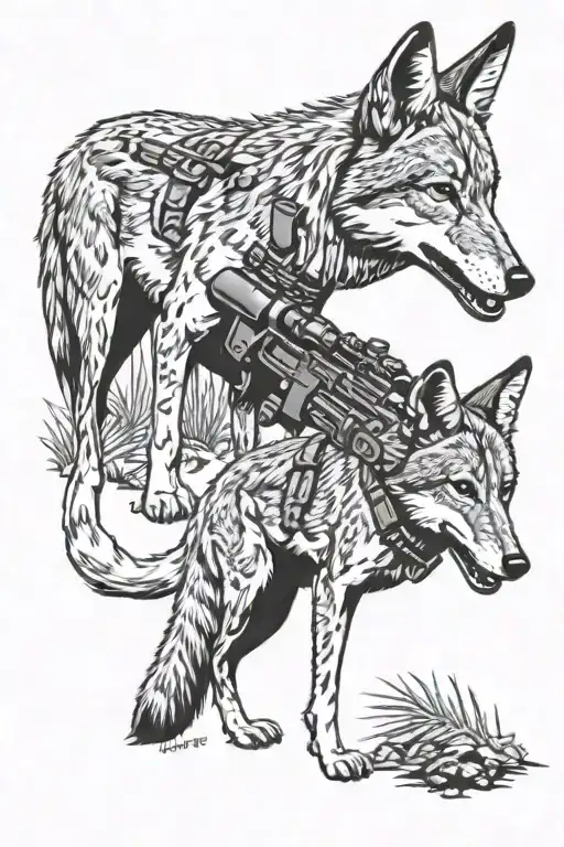 Coyote Hunting Rifle