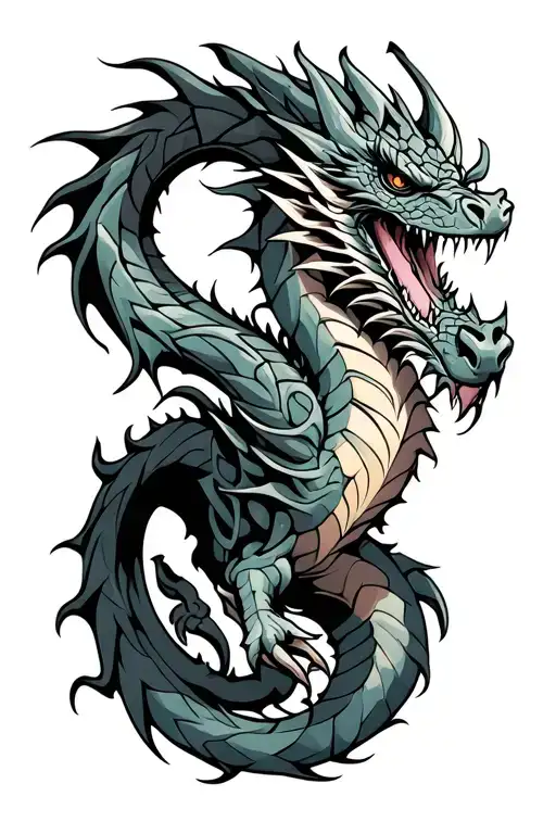 Celtic Dragon Emerging