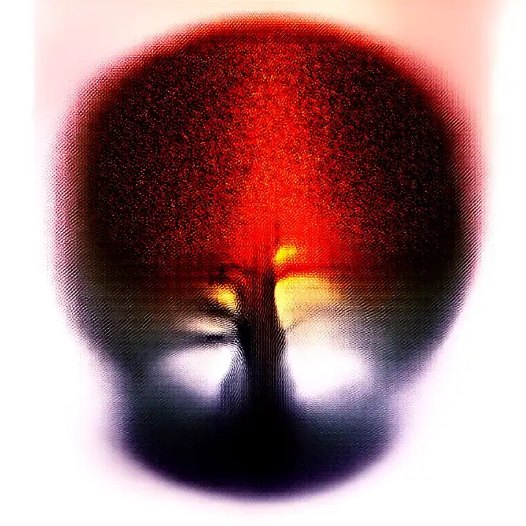 Tree Of Life And Sun And Crecent Moon