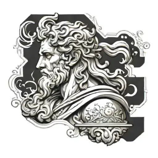 Greek God Statue Zeus
