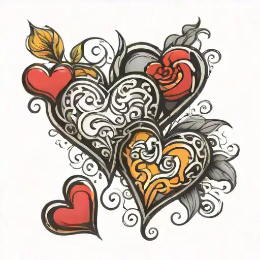 Hearts Symbolizing Love