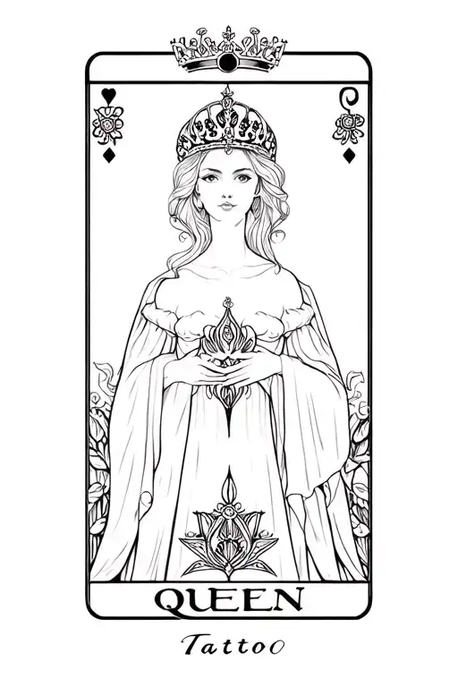 Tarot Card Queen
