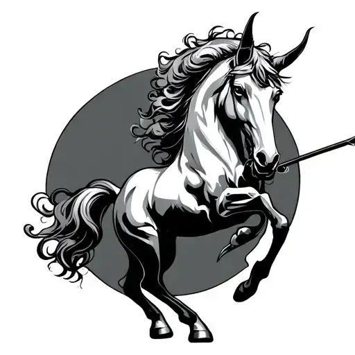 Centaur Bending A Bow