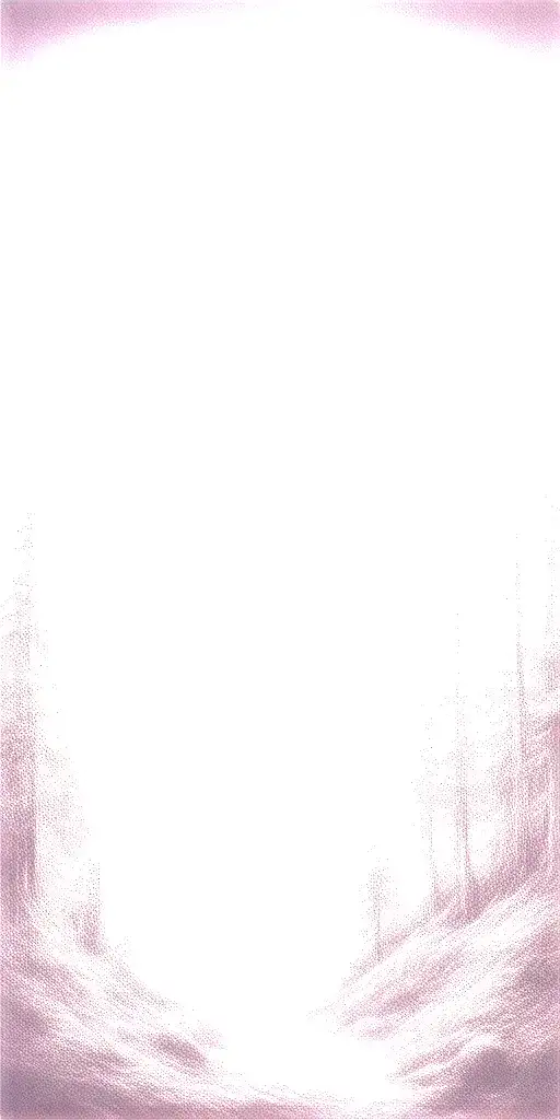 Massive Forest Landscape With Huge Moon In The Background