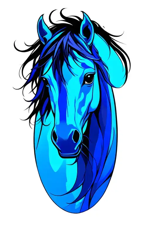 Blue Horse