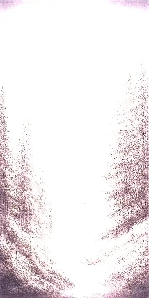 Massive Forest Landscape With Huge Moon In The Background