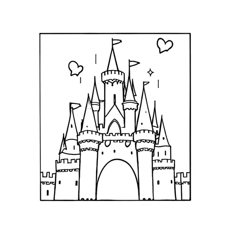 Tiny Disney Castle
