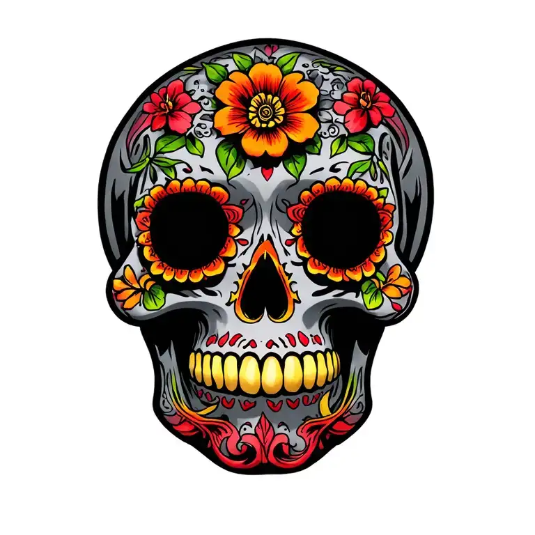 Outlaw Sugar Skull