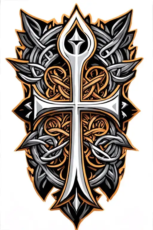 Templar Cross Celtic