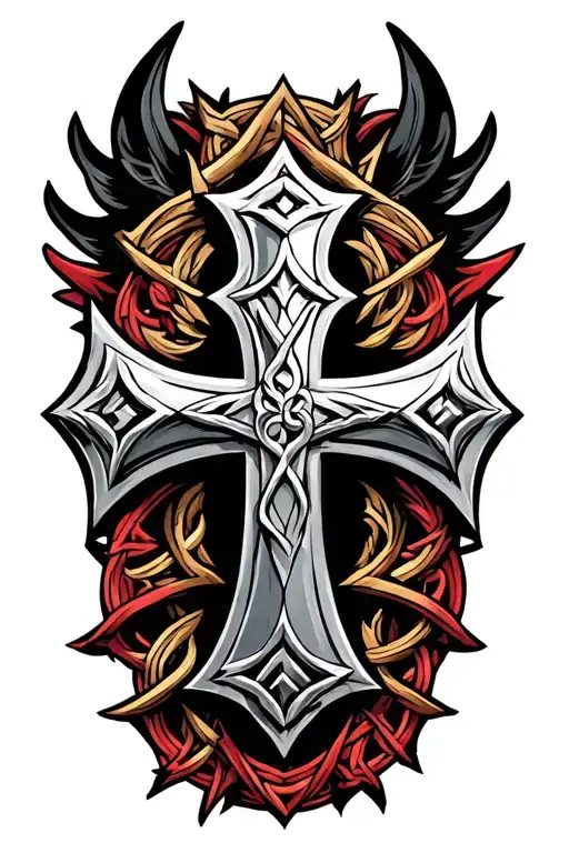 Templar Cross Celtic