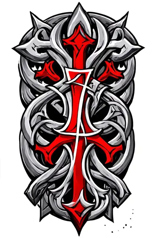 Templar Cross Celtic Gusrd