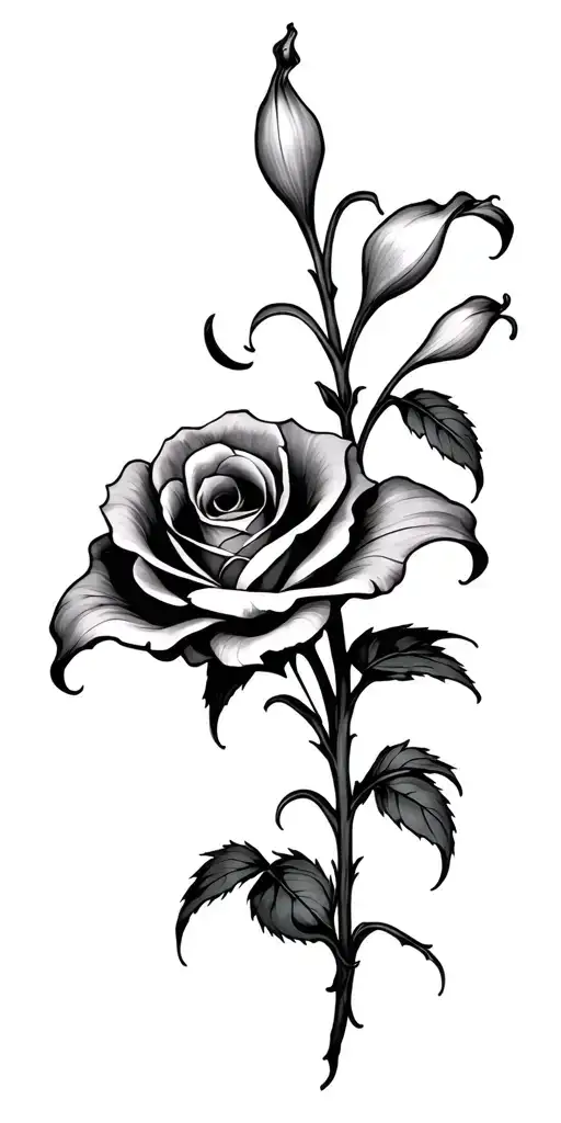 Hearts Skulls Roses Cala Lily Growing