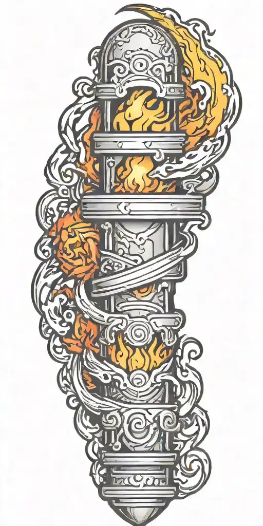 Flaming Torch