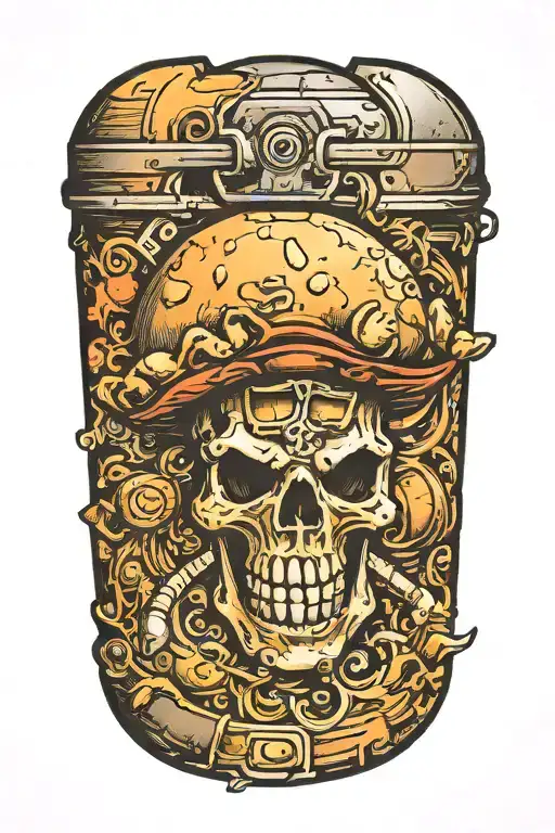Mushroom Pirate Grenade