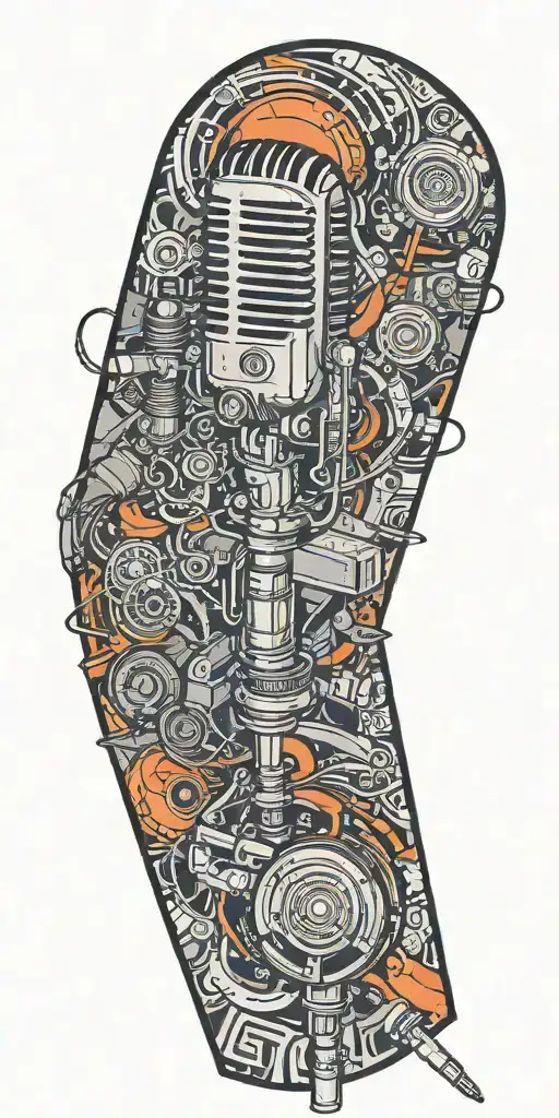 Two Turn Tables And A Microphone