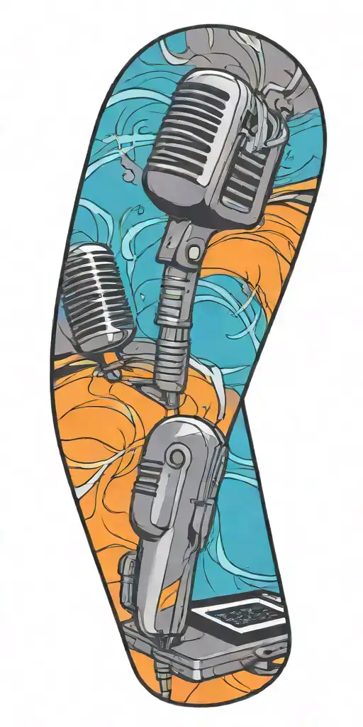 Two Turn Tables And A Microphone