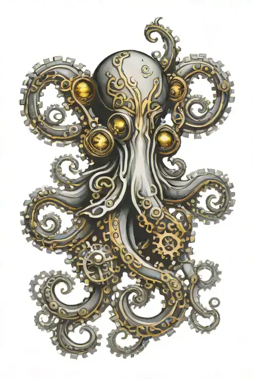 Steampunk Octopus