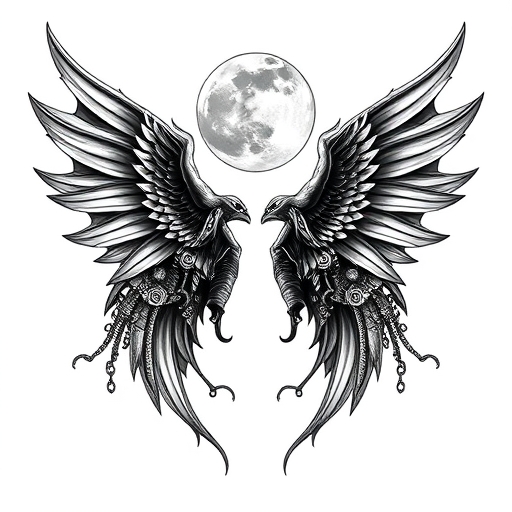 Silver Moon’s Wings