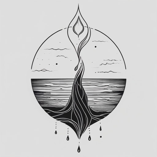 Tears of the Moonlit Storm Tattoo idea