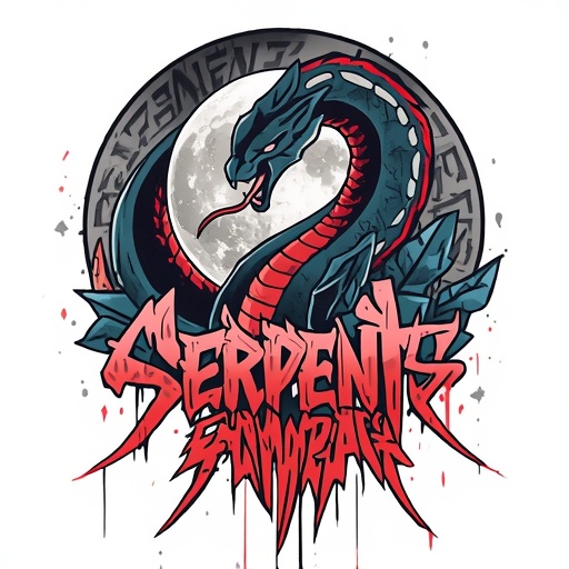 Moonlit Serpent’s Embrace
