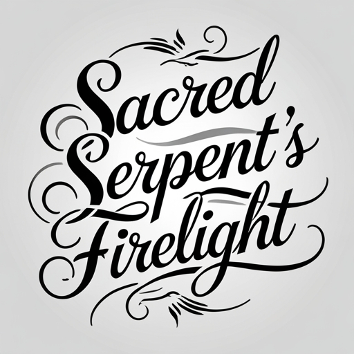 Sacred Serpent’s Firelight Tattoo idea
