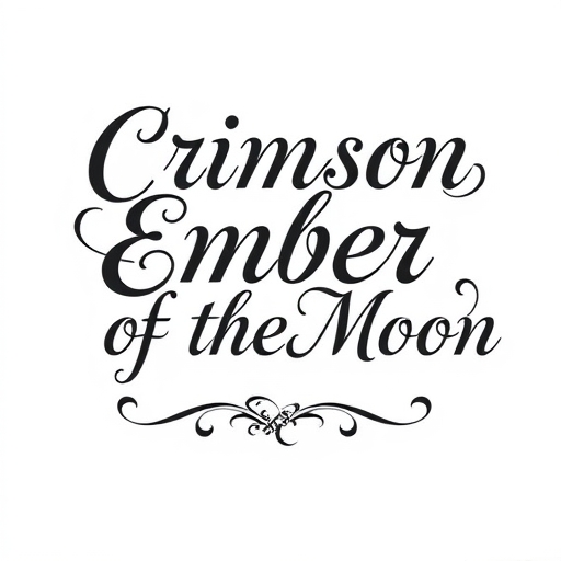 Crimson Ember of the Moon Tattoo idea