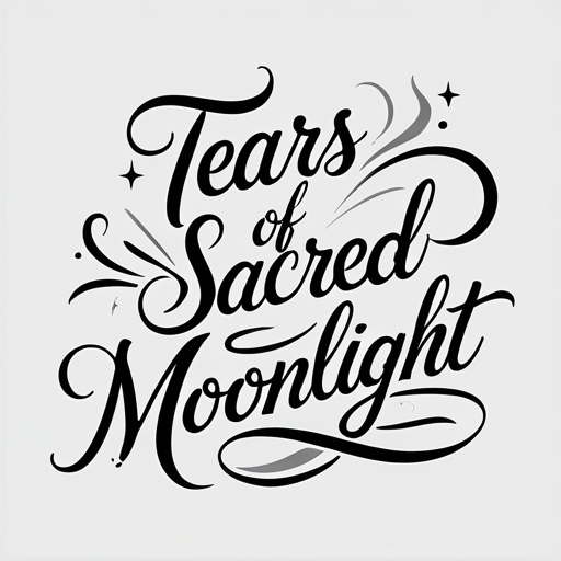 Tears of Sacred Moonlight Tattoo idea