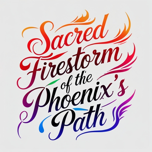 Sacred Firestorm of the Phoenix’s Path