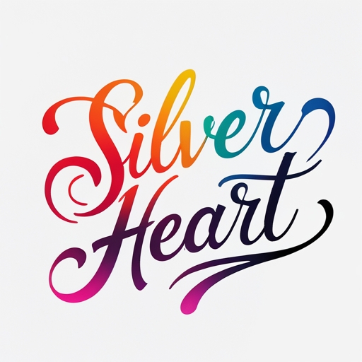 Silver Heart Tattoo idea