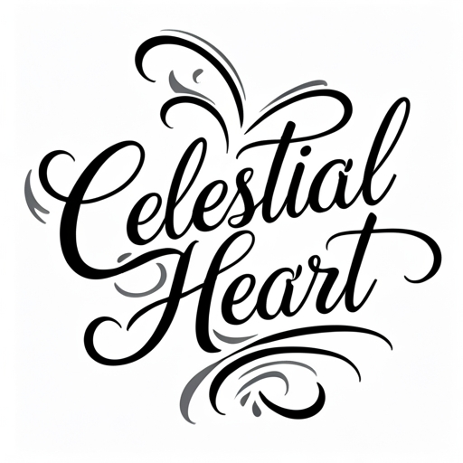 Celestial Heart Tattoo idea