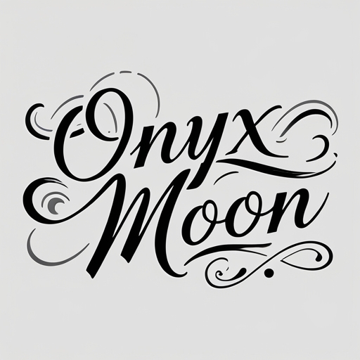 Onyx Moon Tattoo idea