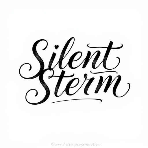 Silent Storm Tattoo idea
