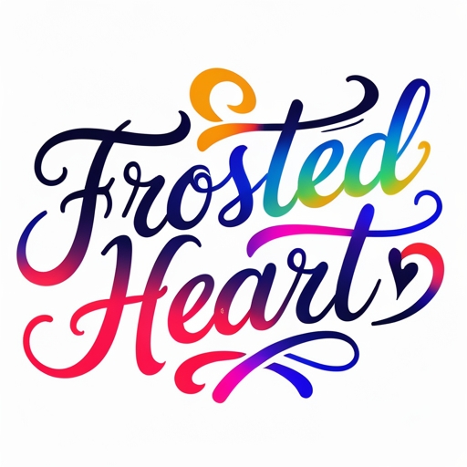Frosted Heart Tattoo idea