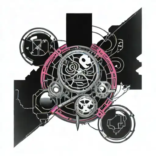 Scythe And Hourglass Full