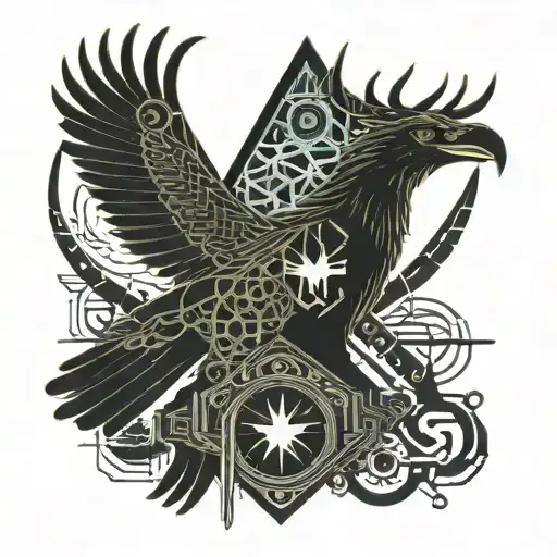 Eagle Ans A Moose With The Date March 30Th