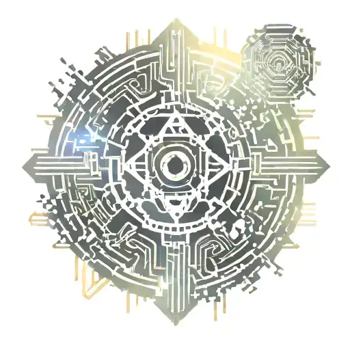 Binary Cyber Design Background