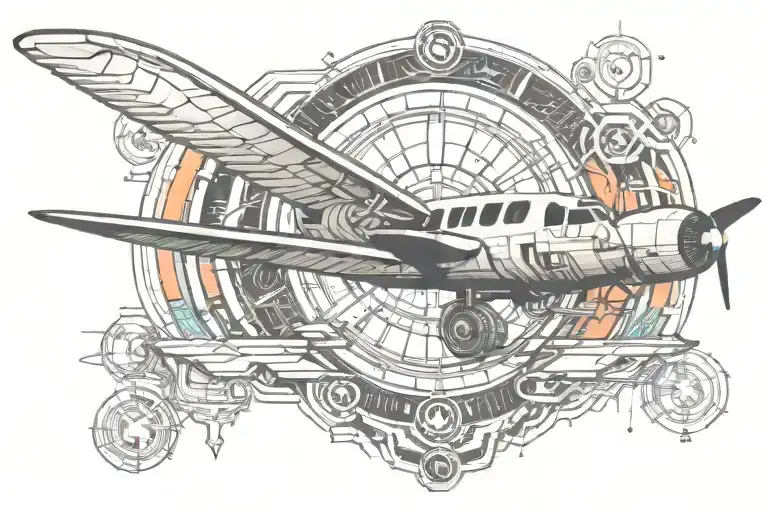 World Travel Airplane Wing