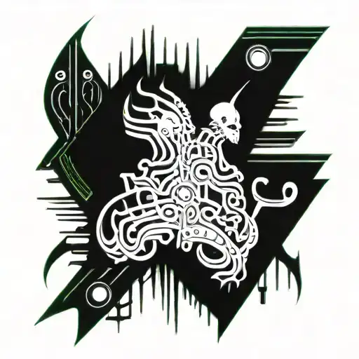 Giger Alien Flash Sheet