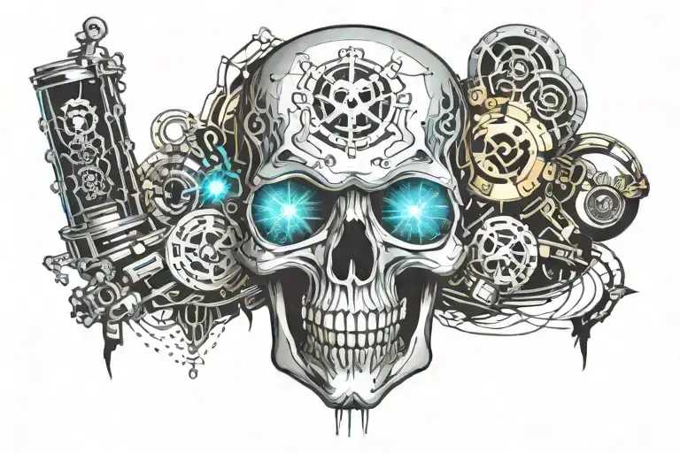 Pirate Skull Cigarette