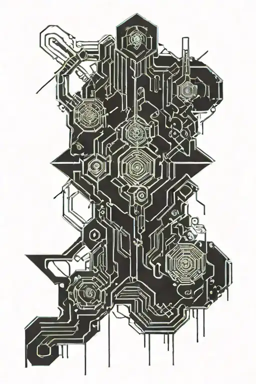 Cyberpunk Sci Fi Inspired