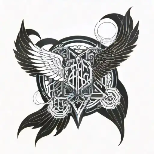 Arc Angel Defeating Lucifer