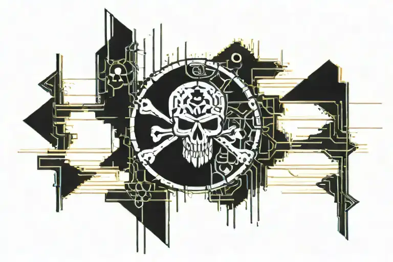 Digital Pirate Flag