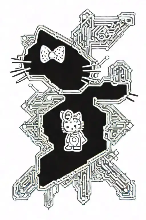 Semicolon And Hello Kitty Involved In The Idea