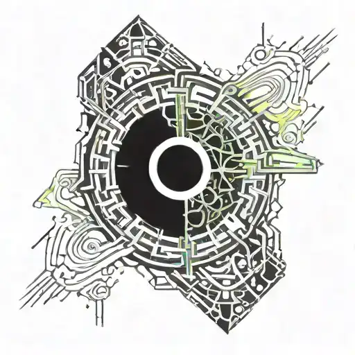 Colorful Black Hole Explosion