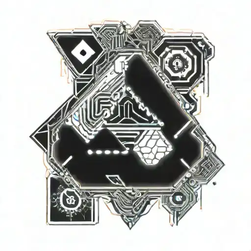 Geometric Card Suits