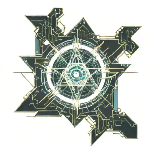 Cyber Alchemy Transmutation Circle