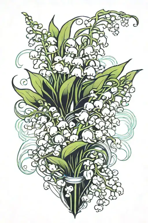 Lily Of The Valley Flower Wrap My Arm
