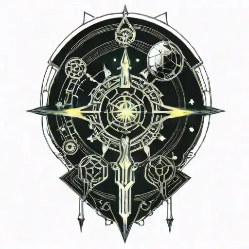 Planets Orbiting A Sword