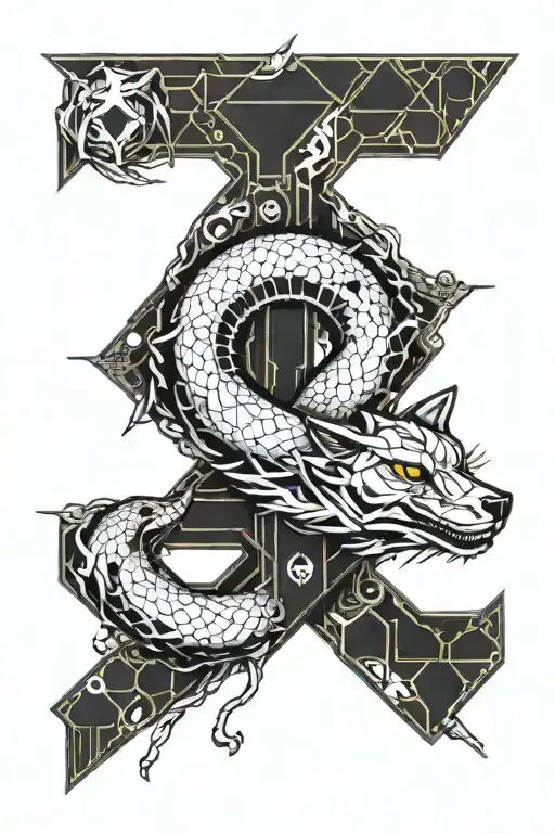 K2 With Fox And Snake Wrapping